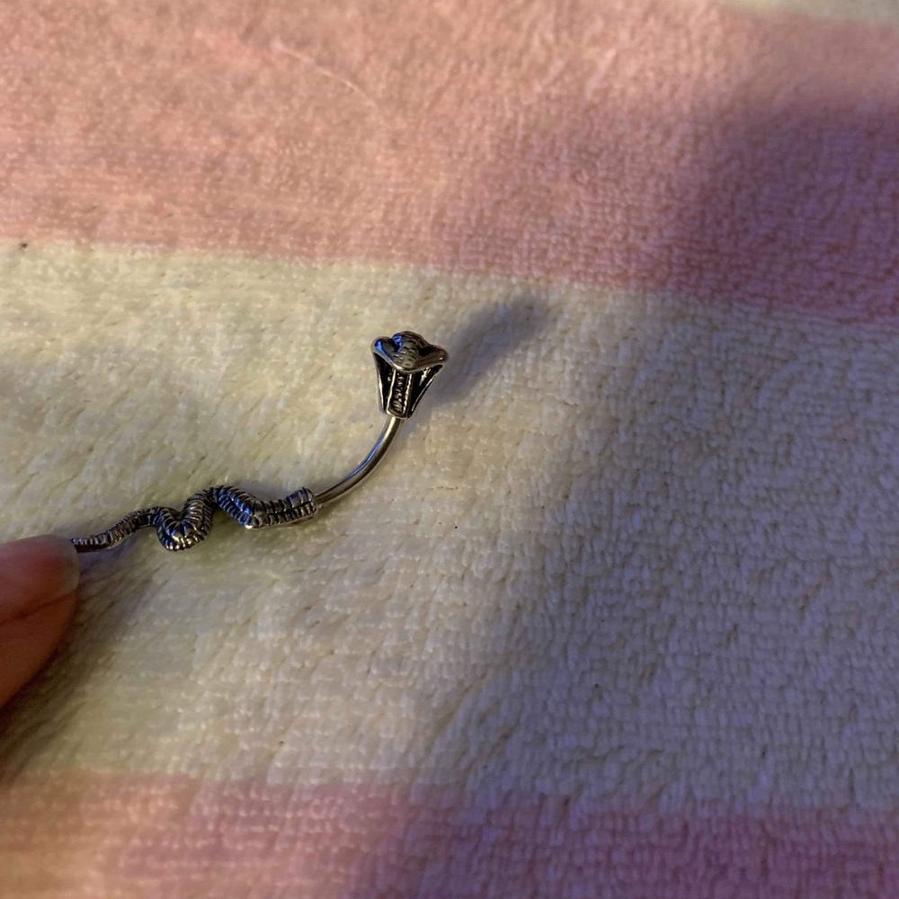 Cobra Belly Ring